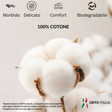Sacchetto Portapane in Cera d'Api Biologica - 100% Cotone Bio