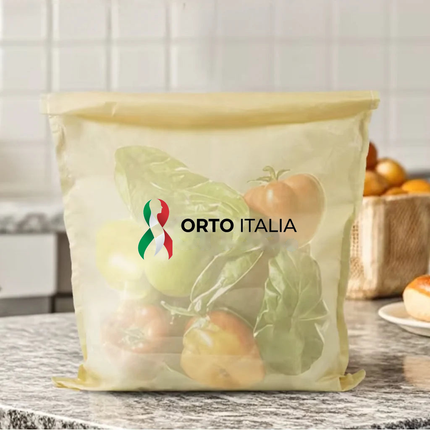 Sacchetto Portapane in Cera d'Api Biologica - 100% Cotone Bio