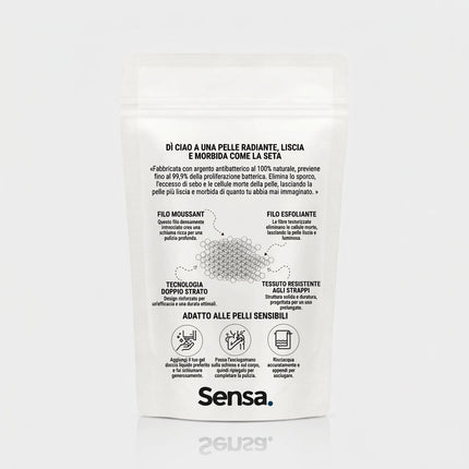 Asciugamano da doccia esfoliante Sensa™