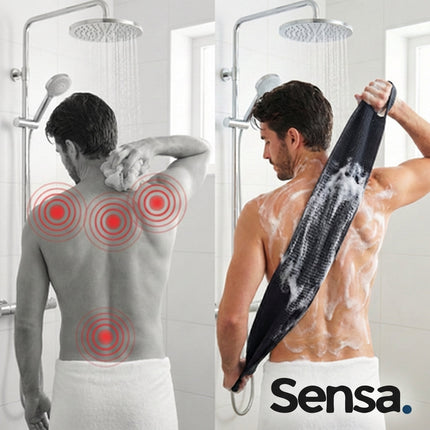 Asciugamano da doccia esfoliante Sensa™