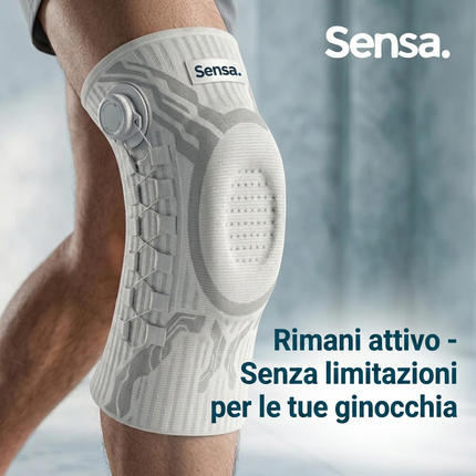 Ginocchiera StabiFlex™ - Muoviti con sicurezza, senza pensare al ginocchio